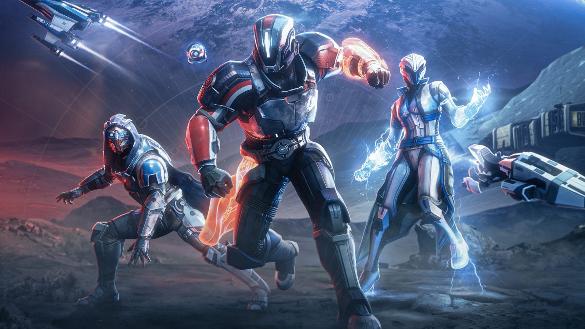 Bungie veut que les nouvelles armures Mass Effect de Destiny 2 soient vos cosmétiques préférés sur La Tour.