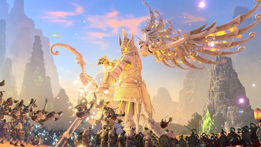 Creative Assembly implore les fans de Total War: Warhammer de revenir grâce à un DLC amélioré introduisant un immense guerrier en terre cuite. - Gamerush