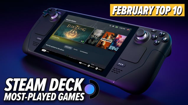 Les 10 jeux les plus joués sur Steam Deck en février 2024 - Gamerush