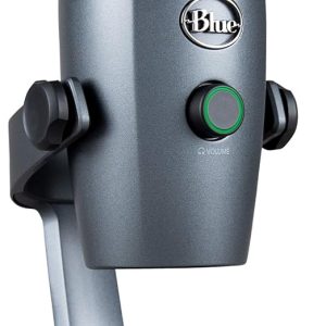 Blue Microphones Yeti Nano, Micro USB pour Enregistrer, Streaming, Gaming, Podcast, Micro Gaming Condensateur avec Effets Blue VO!CE, Micro PC & Mac, Cardioïde & Omni, Monitoring sans latence - Gris