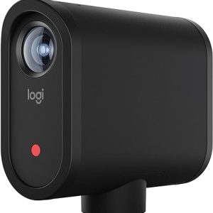 Logitech for Creators Start Caméra Live Streaming Sans Fil - 1080p Full HD avec Micro Intégré, App de Contrôle Intelligente, Stream sur YouTube, Facebook, Twitch, Zoom via LTE ou Wi-Fi, en Noir