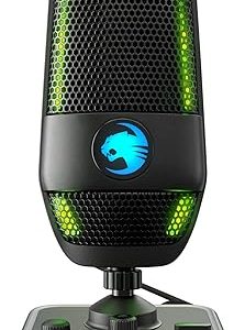 ROCCAT Torch - Microphone USB de qualité Studio, Noir