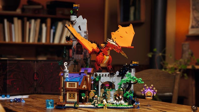 Incroyablement cool : un énorme set Lego de Donjons & Dragons. - Gamerush