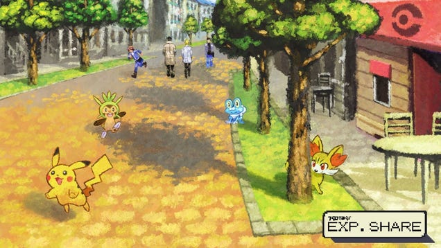 Un nouveau jeu Pokémon Legends serait idéal dans le décor de Kalos. - Gamerush
