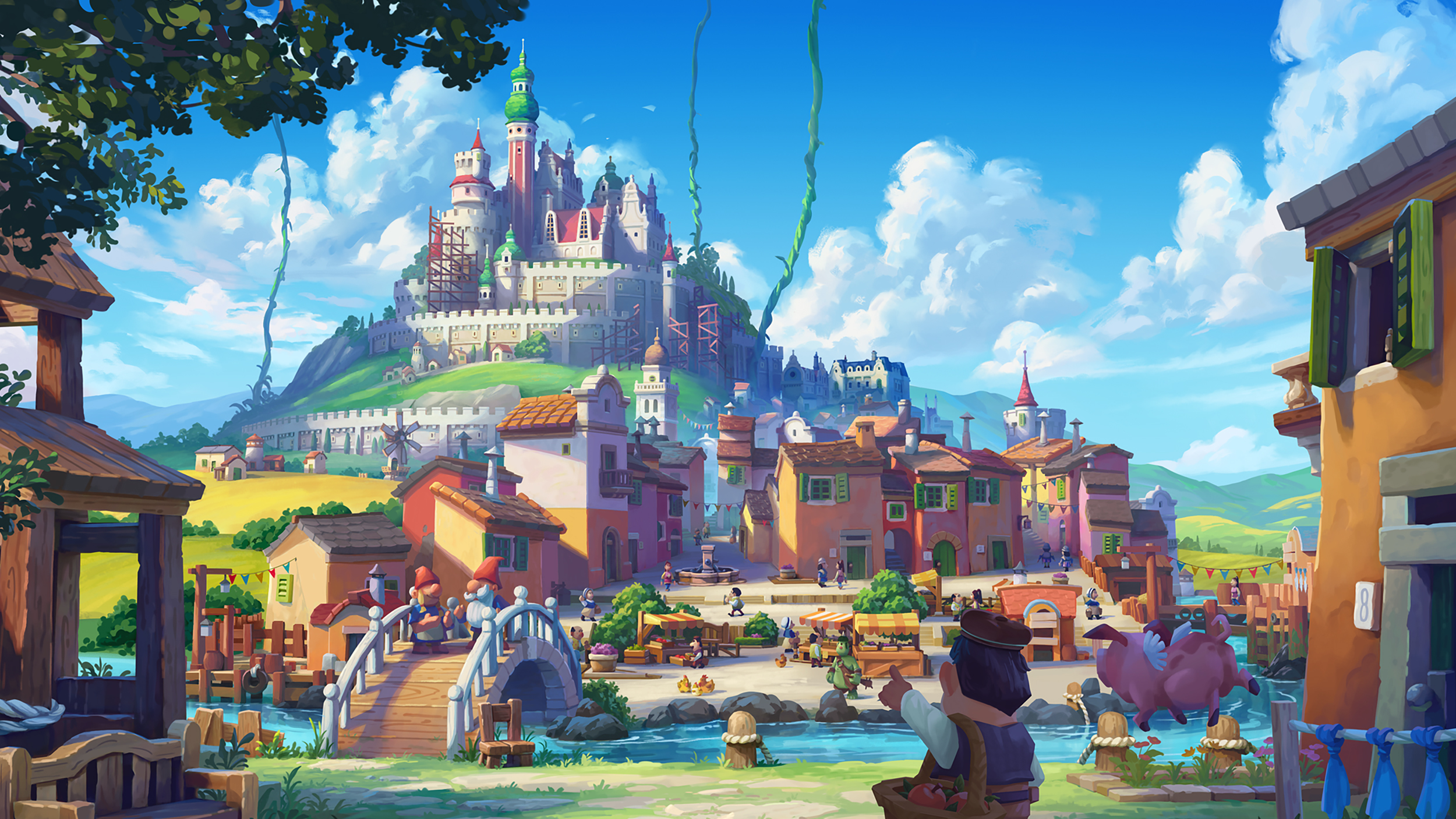 Don’t sleep on this gorgeous fantasy city builder launching next month