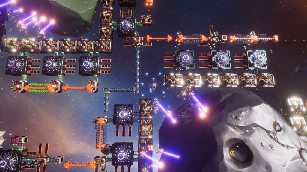 Un jeu d'automatisation de construction spatiale rappelant Factorio, avec des combats intenses et des sphères de Dyson - Gamerush