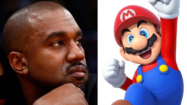 Kanye West aurait dansé à la Super Mario suite à des menaces envers un employé. - Gamerush