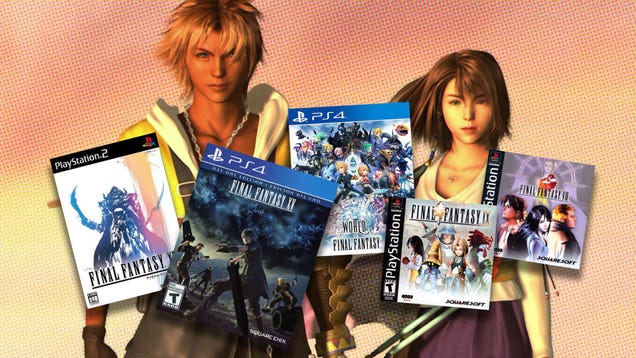 PlayStation Plus retirera 8 jeux Final Fantasy le mois prochain. - Gamerush