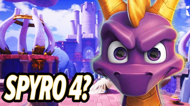 Les attentes de Kotaku pour le retour (annoncé) de Spyro le Dragon.